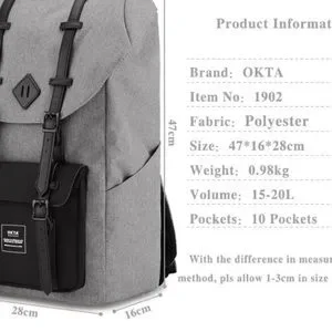 OKTA | Bags | Okta Grande Style Backpack Unisex | Poshmark display picture 1